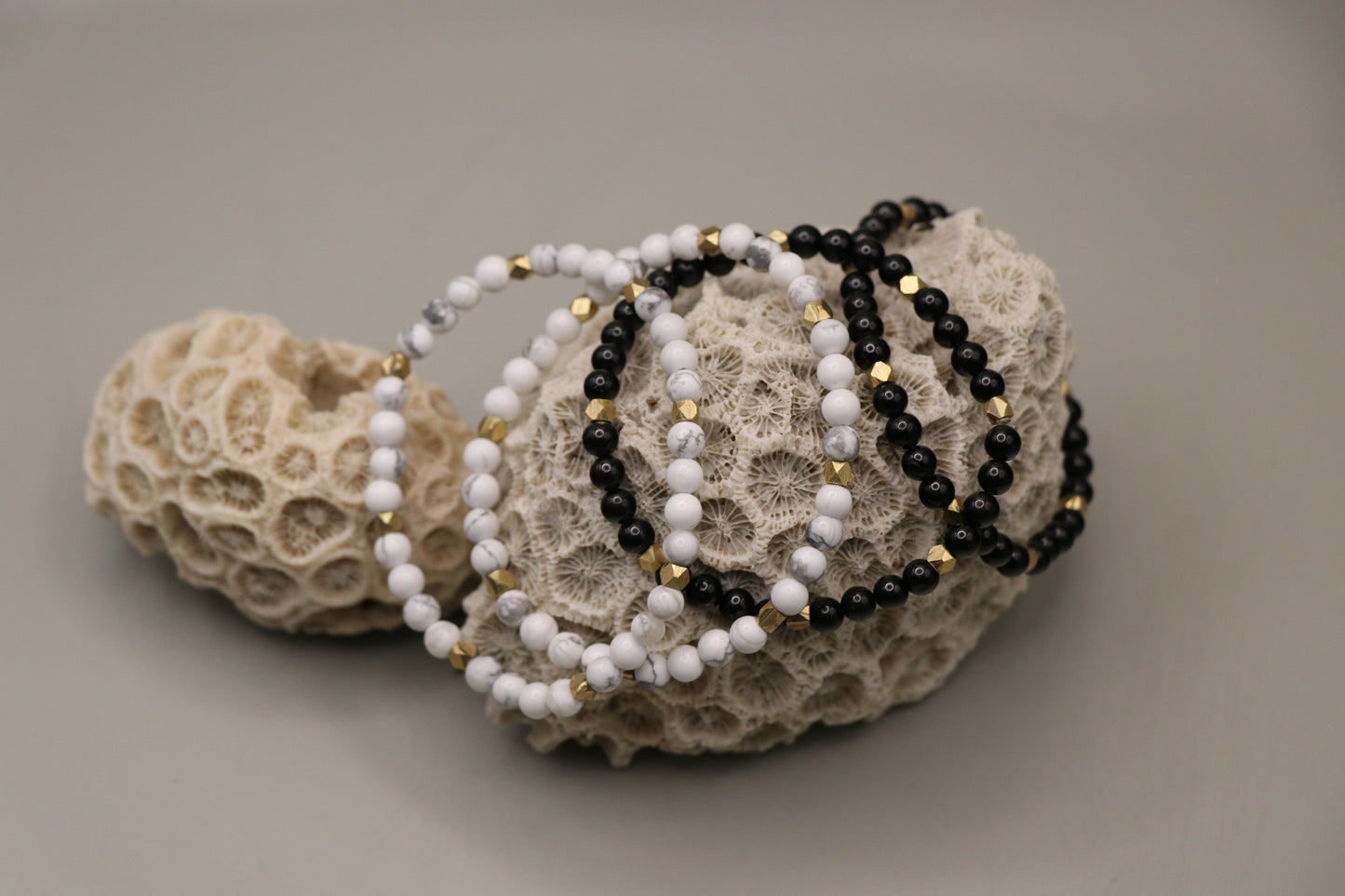 Bracelet en tourmaline ou magnésite